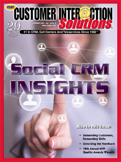 Customer Interaction Solutions Magazine February 2011