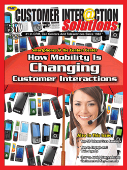 Customer Interaction Solutions Magazine April 2012