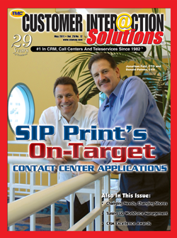 Customer Interaction Solutions Magazine May 2011