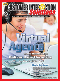 Customer Interaction Solutions Magazine Novmeber 2011