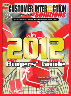 Customer Interaction Solutions Magazine December 2011