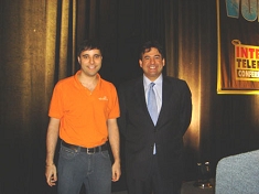 Mark Spencer, Digium, Inc. and Rich Tehrani, TMC (Click to Enlarge)
