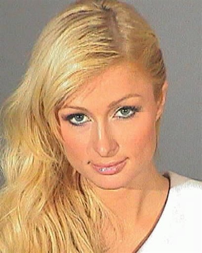 
 FILE - This file photo made available Monday, June 4, 2007 by the Los Angeles County Sheriff's Office shows Paris Hilton after the 26-year-old heiress turned herself in to begin her stay at the Century Regional Detention Facility. Las Vegas Police say Paris Hilton was arrested Saturday Aug. 28, 2010 on cocaine charge in Las Vegas. (AP Photo/Los Angeles County Sheriff, File)
 