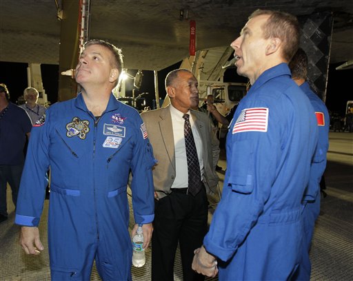 Space shuttle Endeavour British born U.S. astronaut, pilot Greg ...