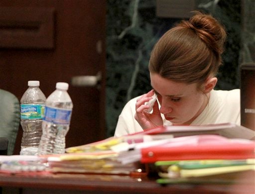 casey anthony pictures remains. Casey Anthony weeps as