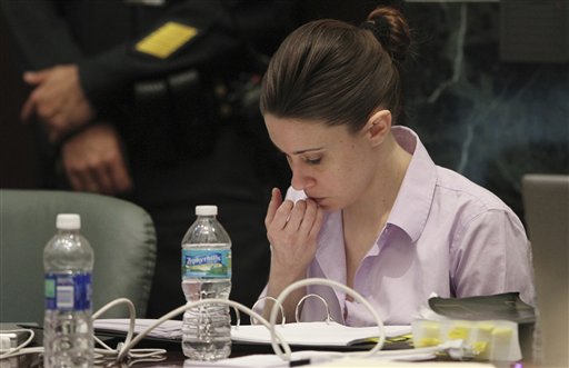 casey anthony pictures remains. Casey Anthony listens to court