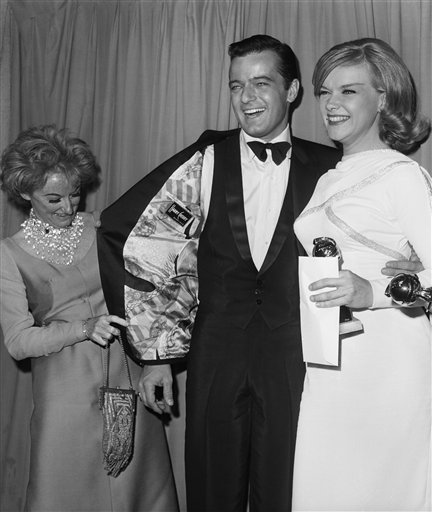 Diller, left, with Robert Goule...