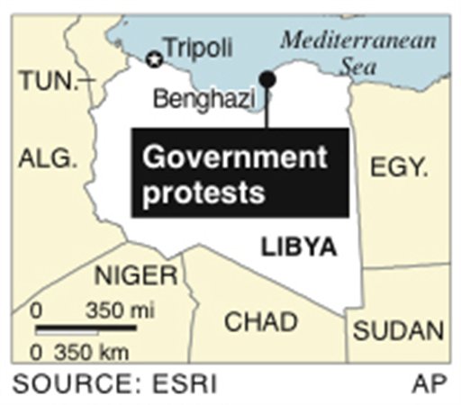 libya google maps