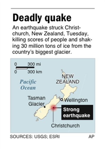 pictures of earthquake in new zealand 2011. KERMADEC ISLANDS, NEW ZEALAND: