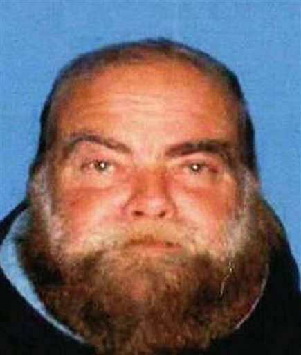 
 This photo provided by the Santa Monica Police Department shows Ron Hirsch, 60, a transient, who has been linked to an explosion April 7, 2011 near Chabad House Lubavitch of Santa Monica,Calif. Police stepped up patrols at synagogues and other houses of worship in a Los Angeles looking for Hirsch.(AP Photo/Santa Monica Police Department)
 