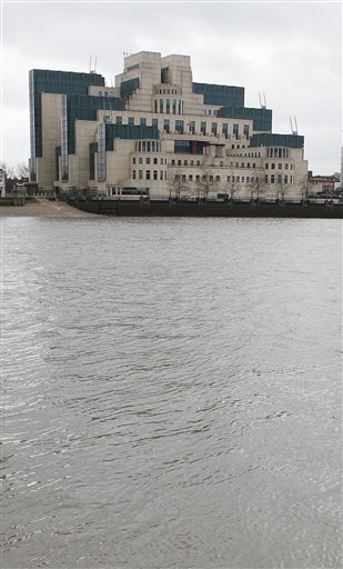 The headquarters of the British Secret Intelligence Service or MI6, is ...
