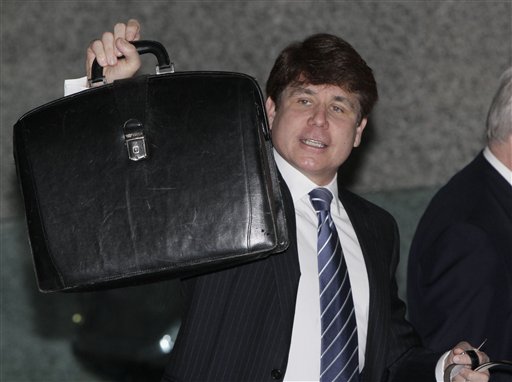 blagojevich trial. Rod Blagojevich arrives at
