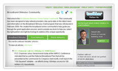  Broadband Stimulus Community