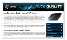 The Voice Quality Community sponsored by Ooma