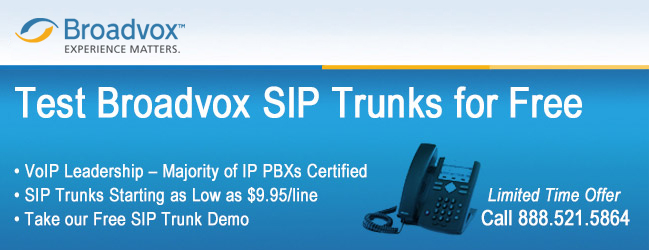 SIP Trunking as Low as $9.95/Line and Free 5-Day Installation