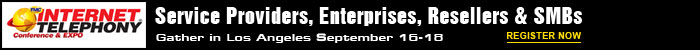 Internet Telephony Conference and Expo - West 2008 Registration