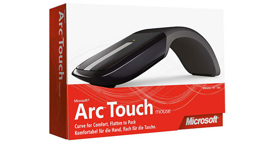 Microsoft Takes Shot at Apple with New Arc Touch Mouse