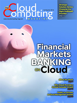 Cloud Computing Magazine 1st Quarter 2016