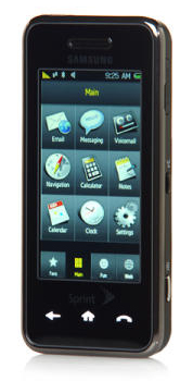Samsung's 'Instinct' Phone (SPM-M800) Phone from Sprint, Photo Courtesy CNet's Crave Blog