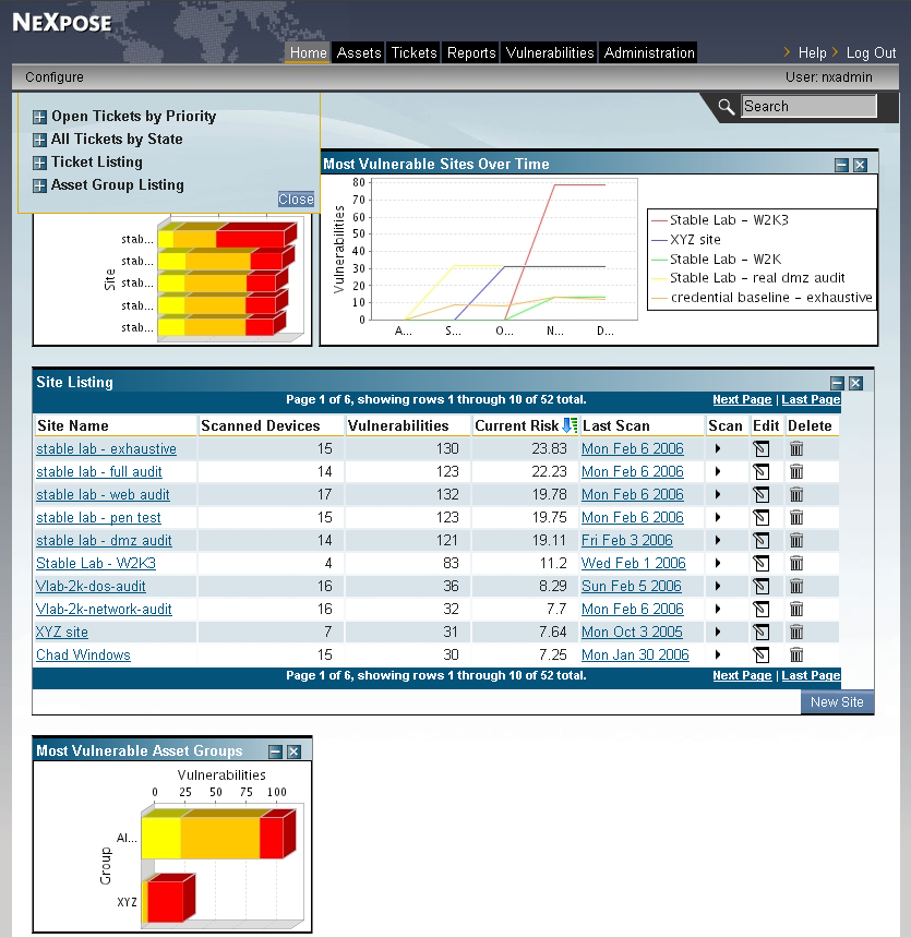 selected Rapid7 as it was