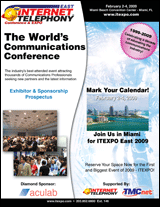 VoIP Conference, IT Conference, IP Communications Conference presented by Internet Telephony Conference and Expo