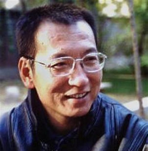 
 This undated image provided by Voice of America shows Chinese dissident Liu Xiaobo who won the 2010 Nobel Peace Prize Friday Oct. 8, 2010. (AP Photo/voanews.com)
 