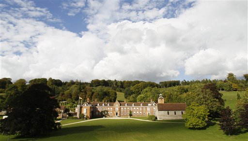 
 In this photo taken Thursday, Sept. 9, 2010, a general view of the country seat of Lord Camoys is seen in in Stonor, England. (AP Photo/Alastair Grant)
 