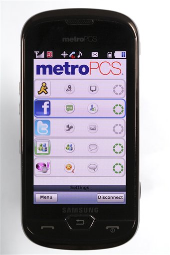 
 This product image provided by MetroPCS Communications Inc.,shows the Samsung Craft, the first U.S. phone to use the next-generation LTE wireless technology. (AP Photo/MetroPCS Communications Inc.) NO SALES
 