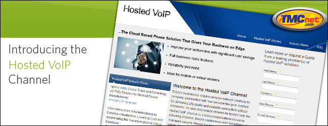 Vocalocity Launches the Hosted VoIP Channel on TMCnet