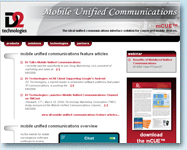 Mobile Unified Communications Channel