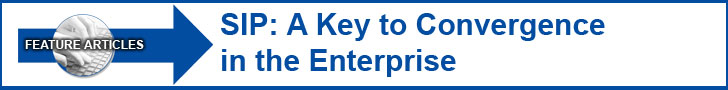 SIP: A Key to Convergence in the Enterprise