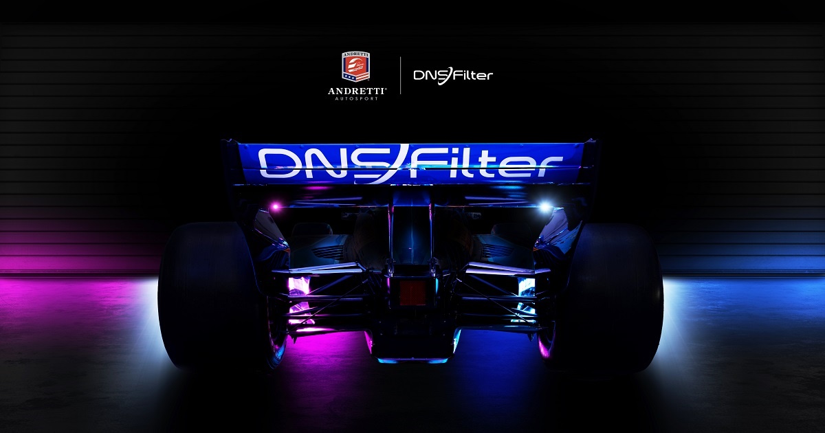Speed Meets Speed as DNSFilter Partners with Andretti Autosport