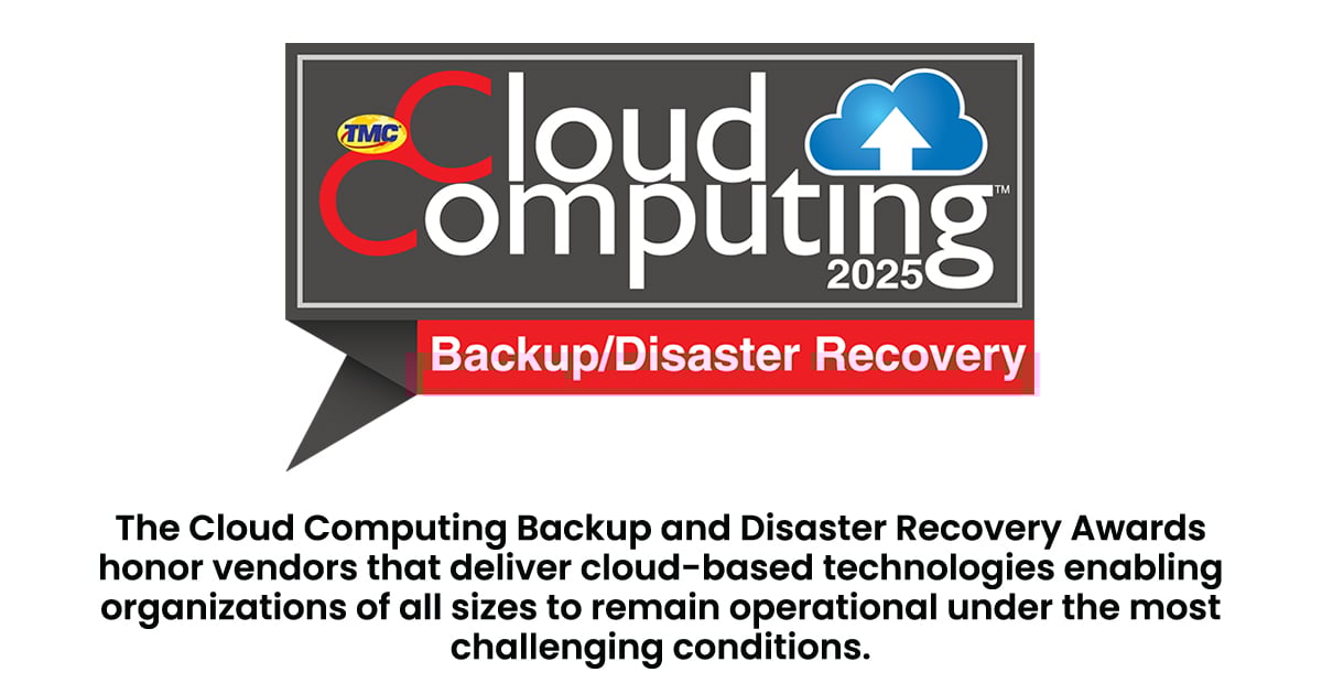 Cloud Computing Magazine Announces Winners of 2025 Backup and Disaster Recovery Awards
