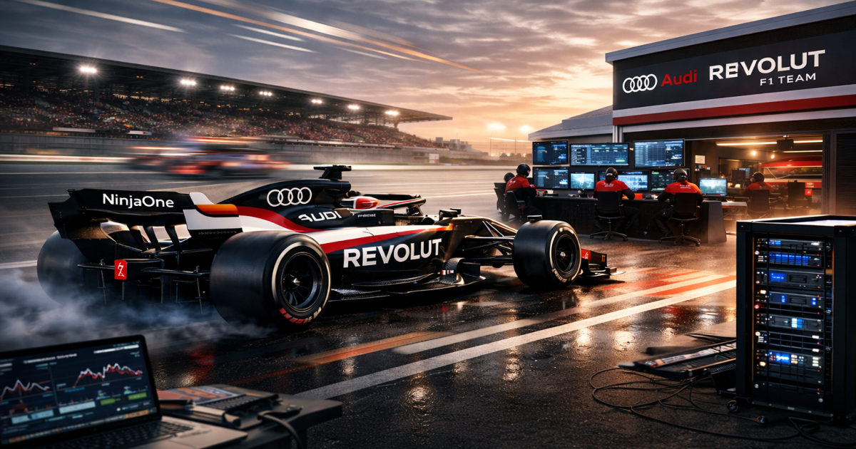 When IT Operations Meet the World's Fastest Sport: What NinjaOne's Partnership with an F1 Team Tells Us About Enterprise IT